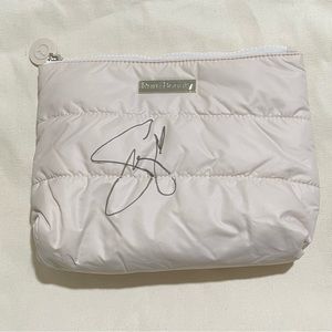 Rare Beauty Makeup Bag Autographed by Selena Gomez rare beauty autographed bag